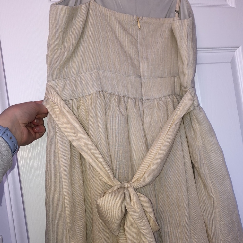 Altar’d State Yellow Striped Dress - Picture 5 of 8